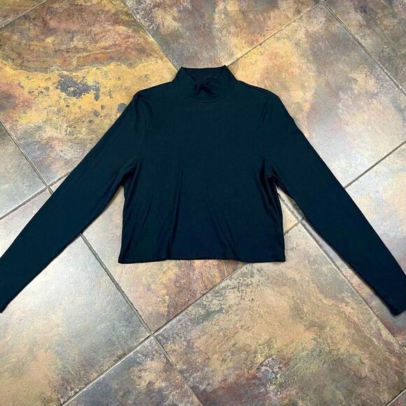 American Eagle Long Sleeve Mock Neck Tee Shirt XXL - Picture 3 of 11